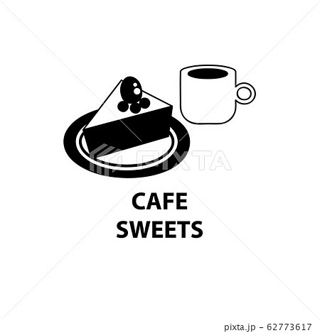 カフェの線画アイコンセット イラスト素材6843538- フォトライブラリ