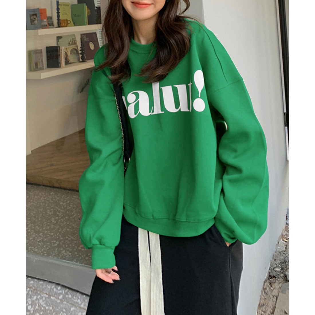 英字ロゴ トレーナー プリントスウェットHigh Ridge