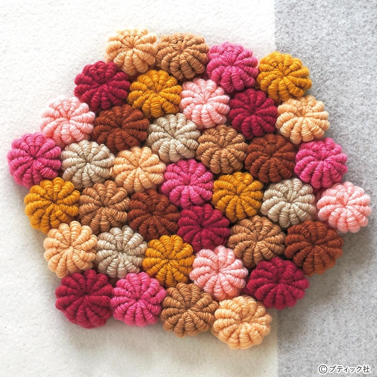 かぎ針編み初心者さん憧れのモチーフ「花」チャレンジ編 Part3 - ドゥジャンテ