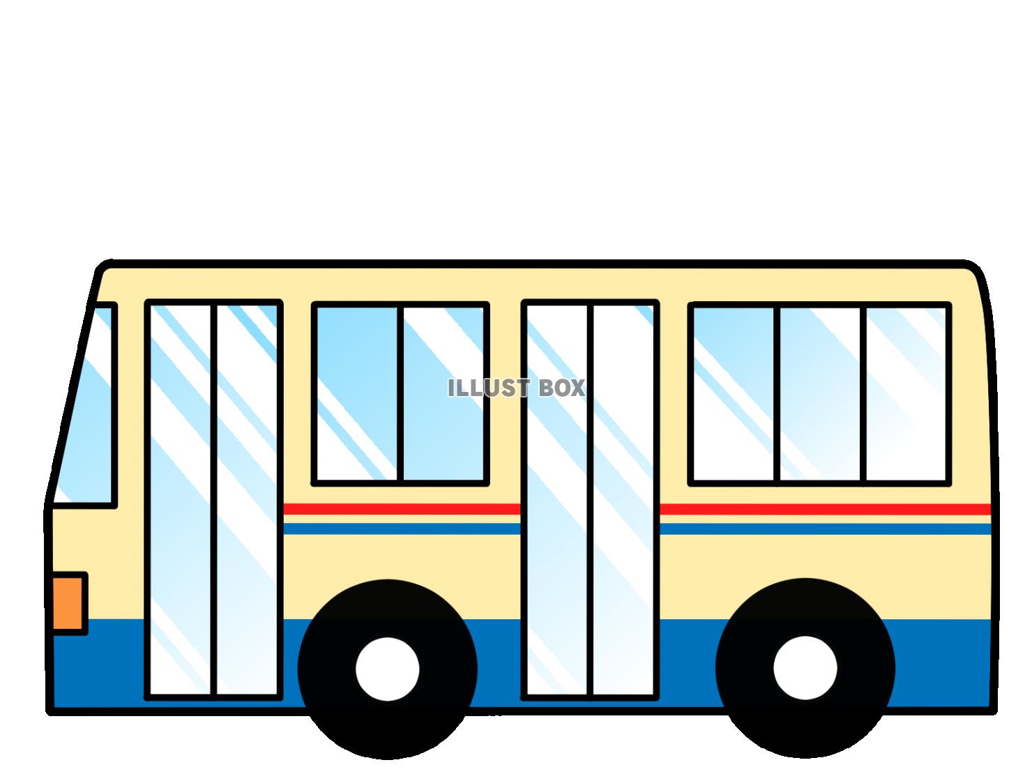 バスイラストイラスト無料イラスト・フリー素材なら「イラストAC」