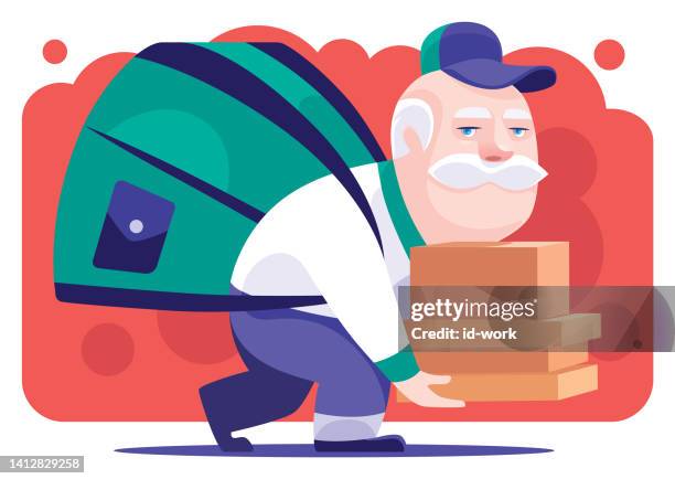 重いリュックイラスト無料イラスト・フリー素材なら「イラストAC」