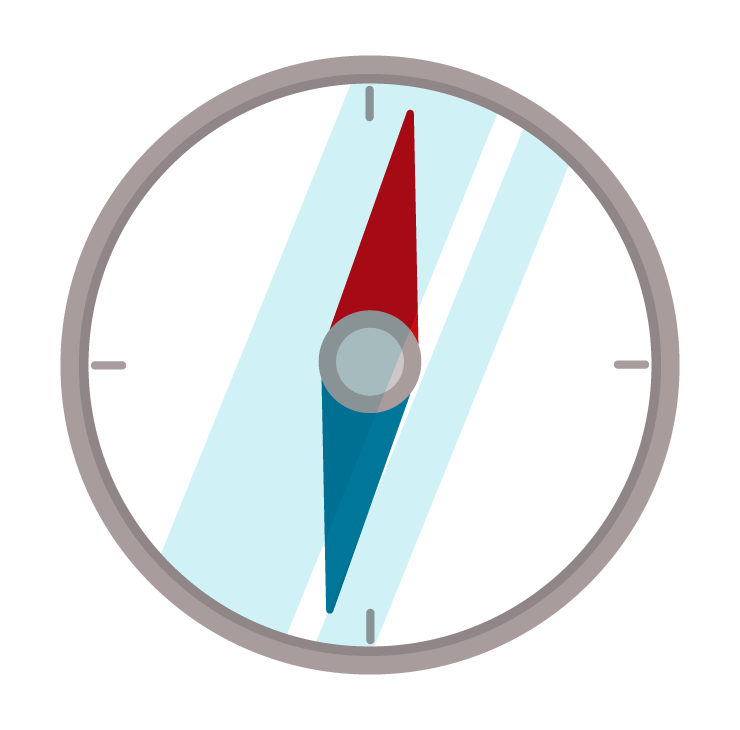 方位磁石イラスト無料イラスト・フリー素材なら「イラストAC」