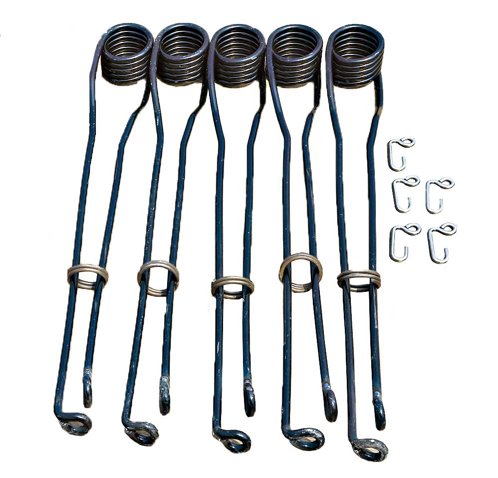 新品 Spiralim トーションバネ キックバネ 3巻 120°スプリング ねじりばね120°線径1.0ｺｲﾙ径8㎜- メルカリ