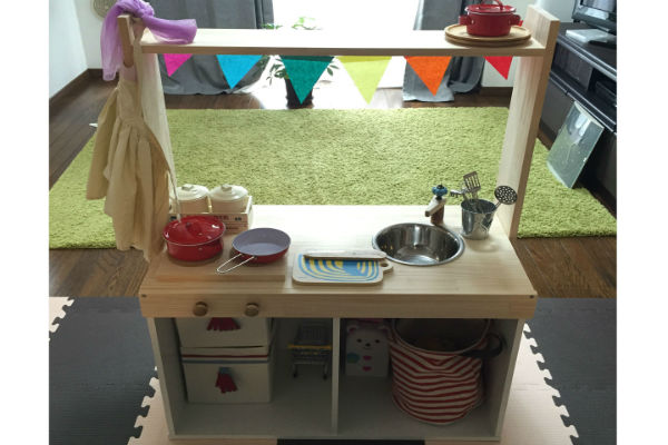 カラーボックス ままごとキッチンDIYのインテリア・手作りの実例RoomClip ルームクリップ