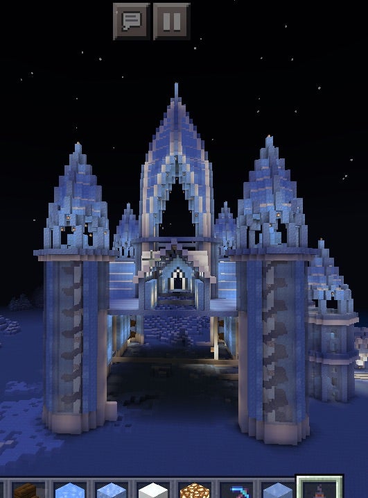 ゼルダの伝説 ブレス オブ ザ ワイルド』のハイラル城をマインクラフトで作ってみました。トピックスNintendo