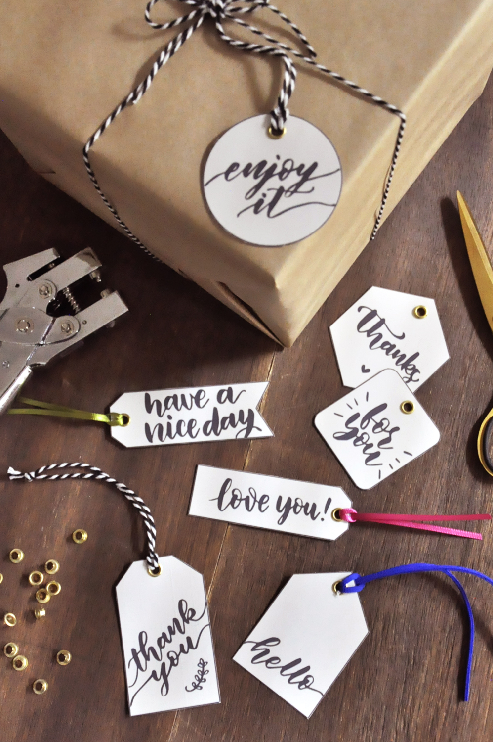 2021 ラッピング ～ベーシックタグ・バッグ～アミファ~amifa