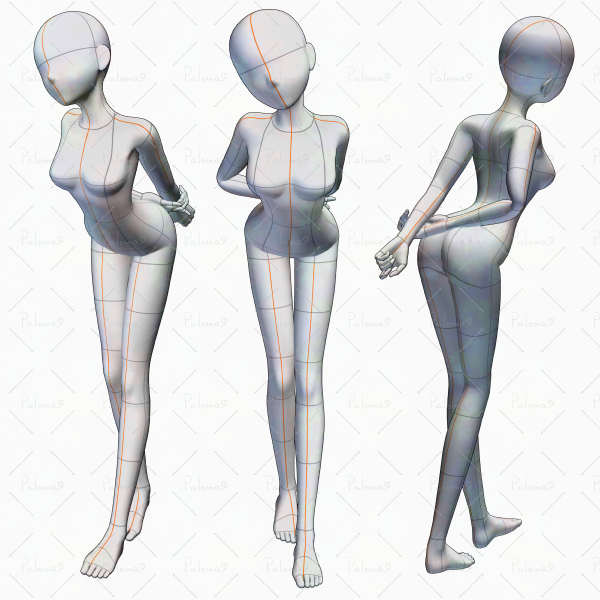 バランスが難しい、俯瞰とアオリの描き方いちあっぷ