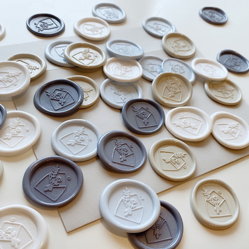 Amazonシーリングワックス シール スタンプ セット 手紙 封筒 招待状 封蝋 蝋燭 手作りレッド, 12個シーリングワックス文房具・オフィス用品