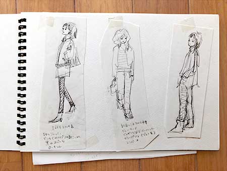 マイノート 秋冬クローゼット計画LEE