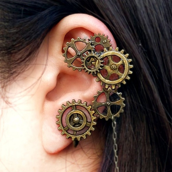 RPGにありそうなデザインでスチームパンクやゴシックスタイルをミックスさせたアーマー＆アクセサリー「Pinkabsinthe」 - GIGAZINE