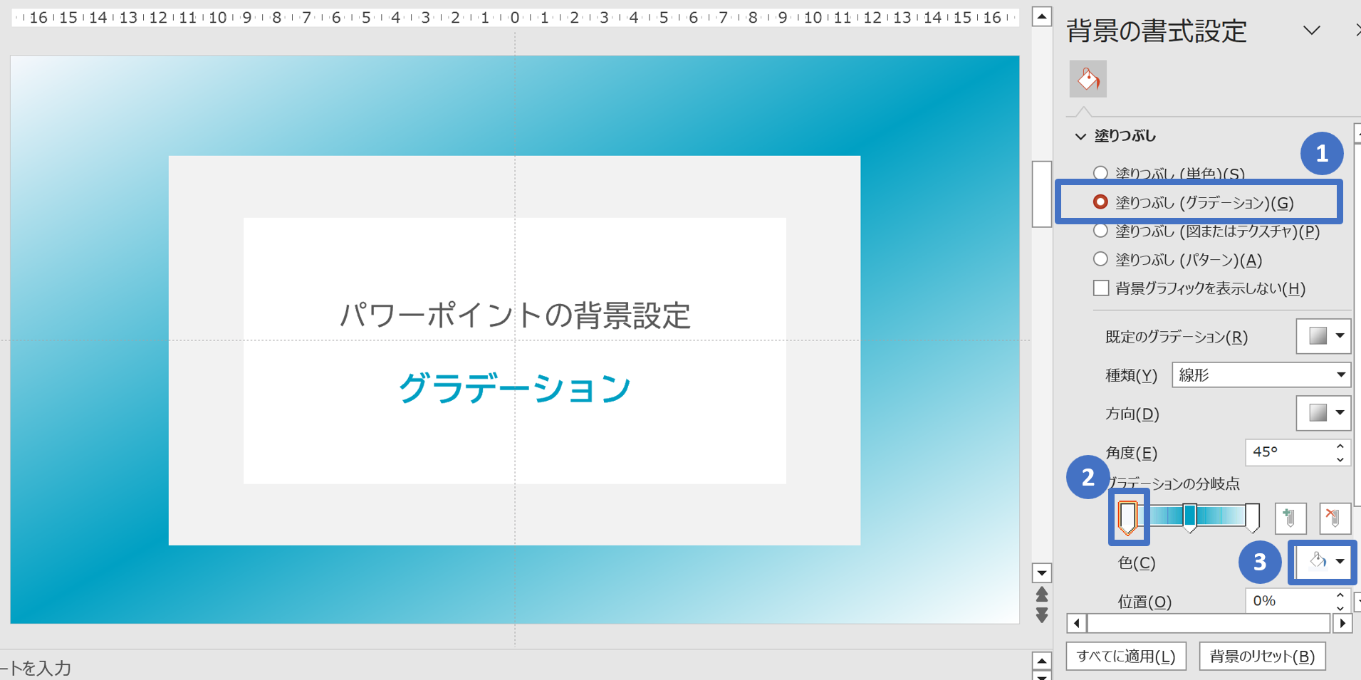 すぐに使える！パワーポイントの背景を編集する方法と効果的な背景の色プレゼンのgood presen!