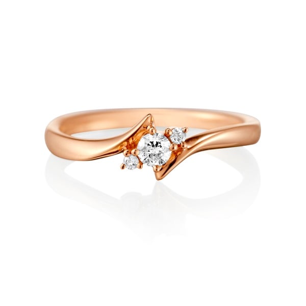 ピンクゴールドの重ね付けリング結婚指輪・婚約指輪はピンクダイヤ専門店 - 銀座リム