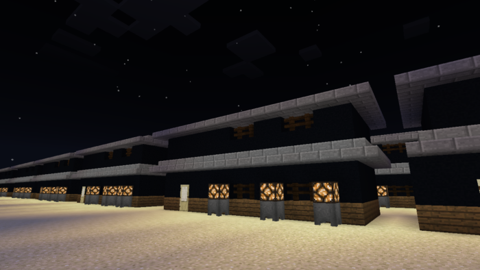 漁村建築ーその１ 和風建築しろの庭 しろがマインクラフトで遊ぶブログ