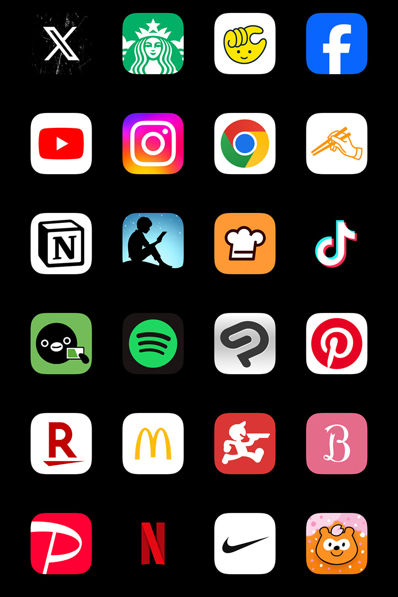 白背景6色追加 iOS14アイコン素材無料配布中！ダウンロードはプロフィールのURLから！iPhoneにおしゃれでかわいいホーム画面をアイコン素材アイコン画像アイコン変更ios14ios14homescreen