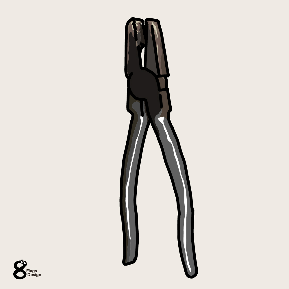 ペンチ：イラスト無料