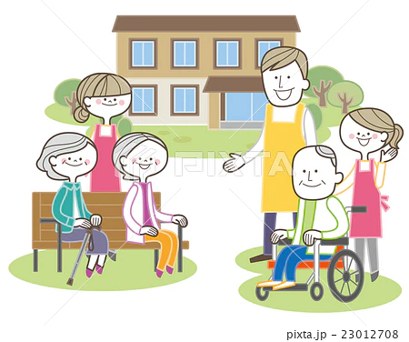 デイサービスの送迎車 イラスト素材6176329- フォトライブラリ