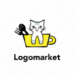 クッキング×広告ロゴマークベジキッチン歩菜あど畑