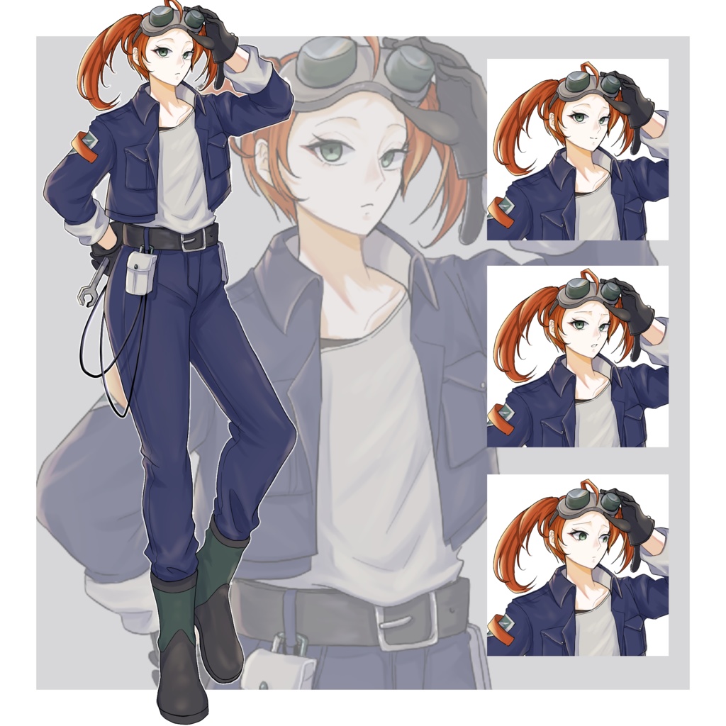 ガッツポーズ メカニックのイラスト素材37287151- PIXTA