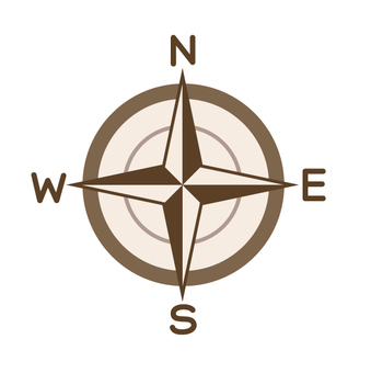 方位 磁石 イラスト シンプルのイラスト素材 - PIXTA