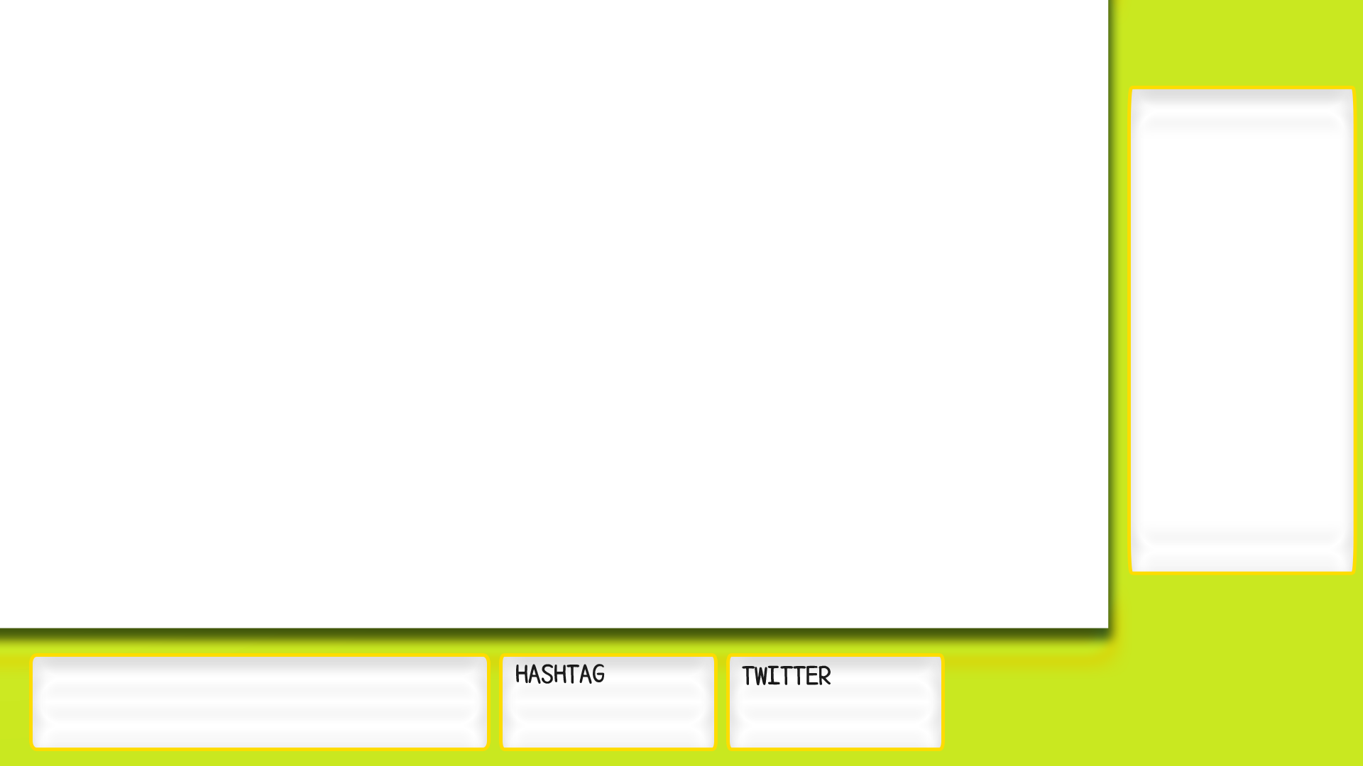 ライブ配信素材 Webカメラ向けフェイスフレームフリー素材配布TRENDKAT