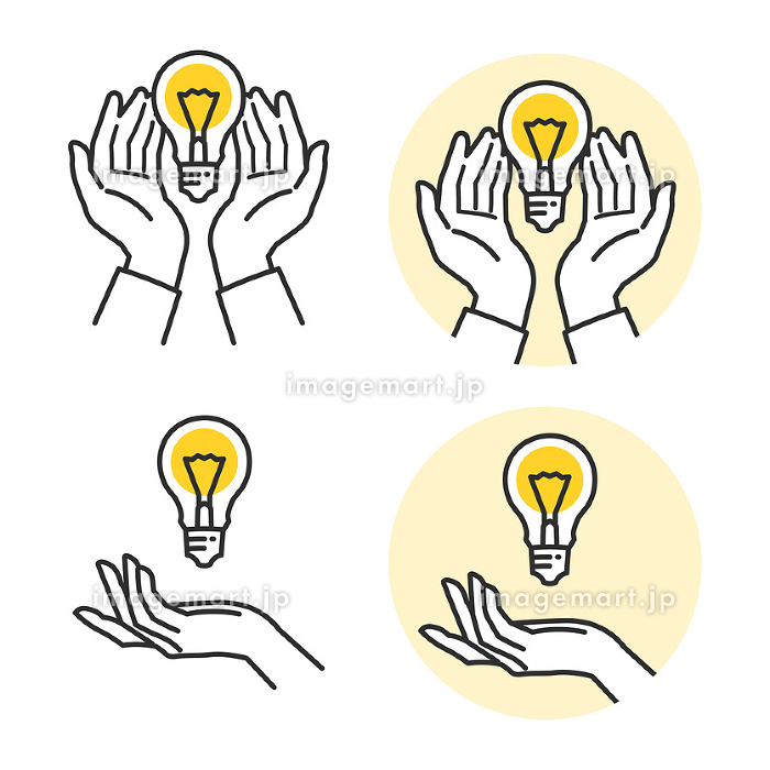 電球 豆電球 イラスト素材1787826- フォトライブラリ