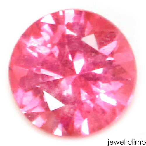 シルキーピンクスピネル とクォーツ 天然石ルース