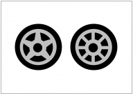 透明な背景に分離されたオフロード バイク タイヤイラスト素材透過、PNGフリー画像ダウンロード - Pngtree
