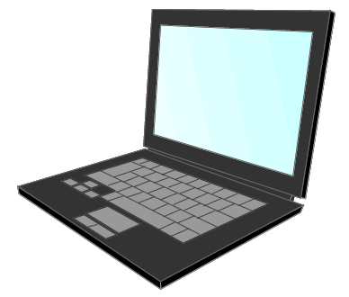 ノートパソコン 手描き 線画 色なしのイラスト素材70334080- PIXTA