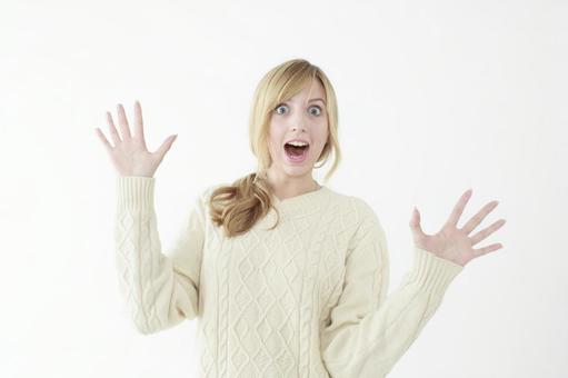 フリー画像素材人物, 女性, 外国人女性, 笑顔スマイル, 横顔, モノクロ ID:201403300300Are