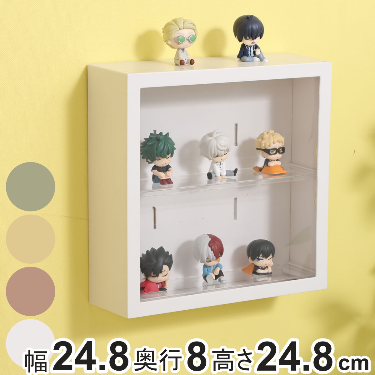 楽天市場 アクリルスタンドを壁面に Wall.it フォトフレーム アクスタ ver アクスタ 収納 棚 アクスタケース 大きめ フレーム アクキー飾る 壁 おしゃれ かわいい 賃貸 : house BOAT