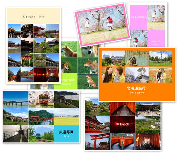 フォトスタジオ アルバムデザイン京都 デザイン ロゴ・グラフィック・WEByumiasakura.com