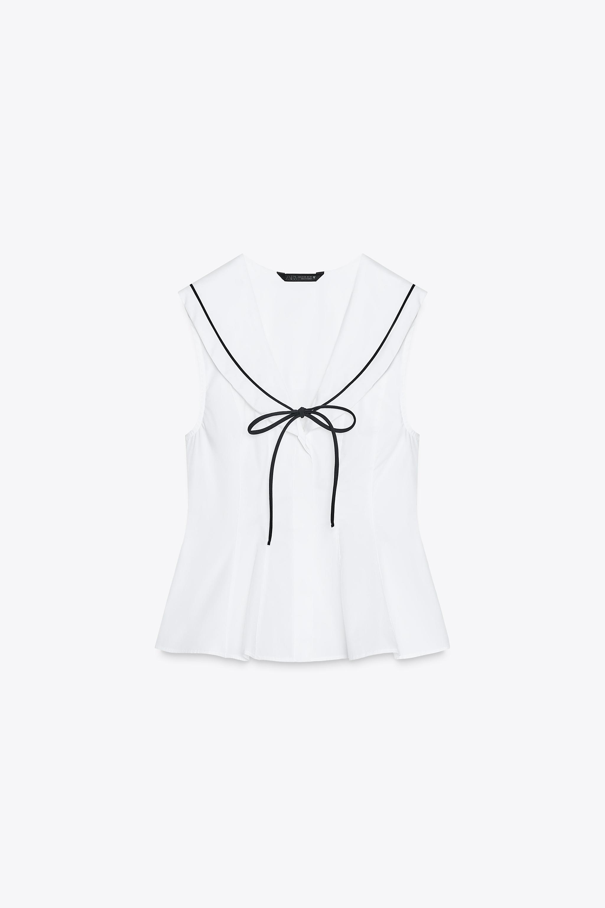 𝐙𝐀𝐑𝐀コーデ♡ ふらっとZARAに寄ったら 可愛かったので連れて帰った☺︎ アプリで見た時は何とも思わなかったのに 実際見ると可愛い子♡@zara 🏷️ プリーツスリーブポプリンシャツ 今回ピッタリサイズじゃなくて ゆるっと着たくて あえてのMサイズにしたよ🙌 パンツ