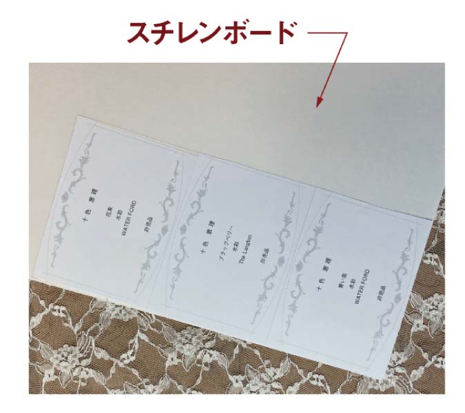 展示会で使った立体キャプションボードの作り方アートセラピーパーク 色のアトリエ