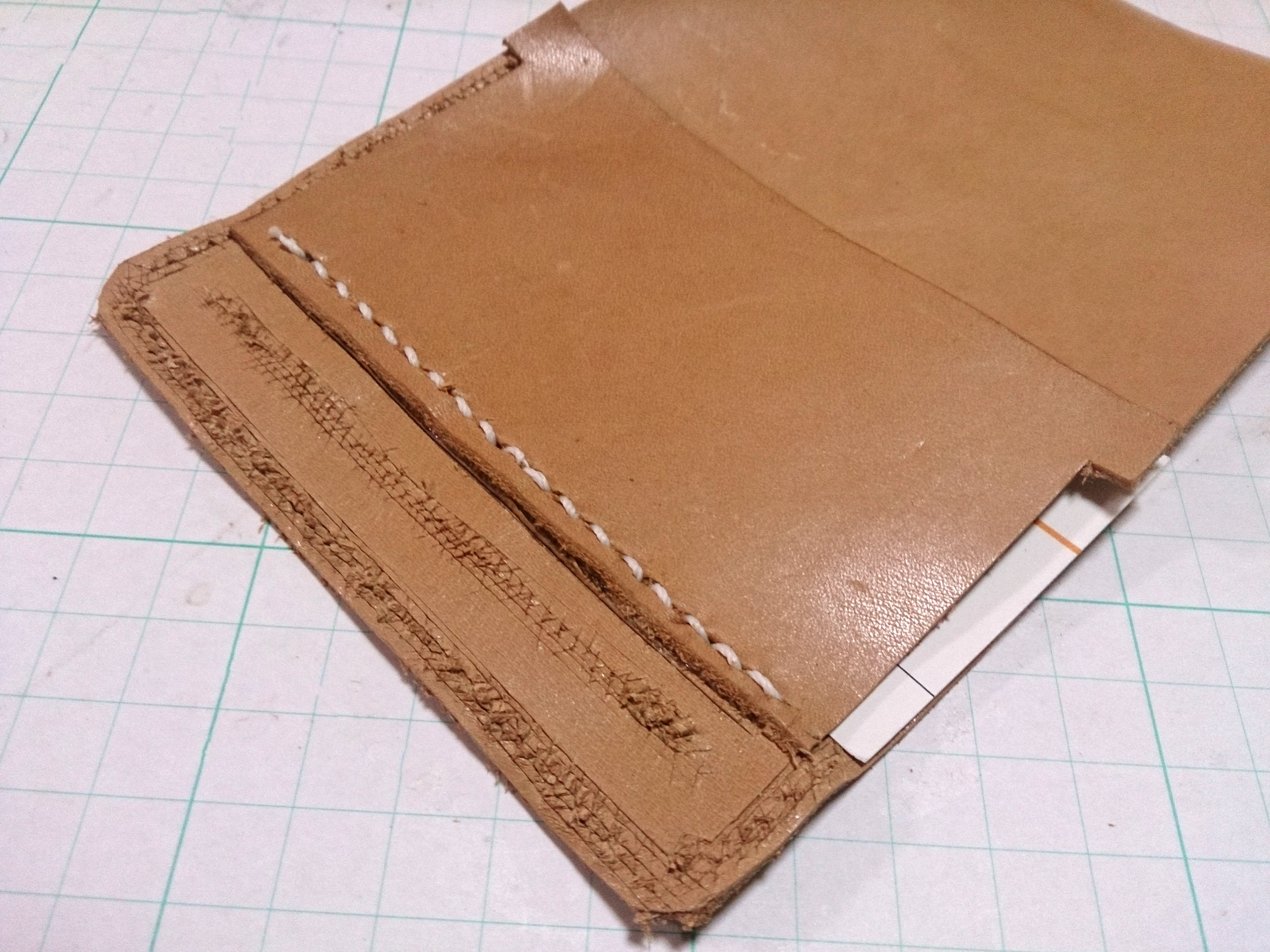 前編 レザークラフト パスケースの作り方 レザークラフト 型紙販売