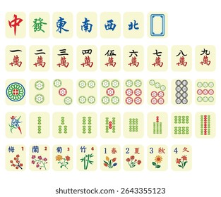 いろいろな麻雀牌のイラストかわいいフリー素材集 いらすとや