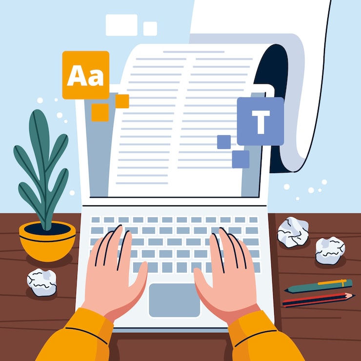 無料イラストキーボードを叩く手パブリックドメインQ：著作権フリー画像素材集