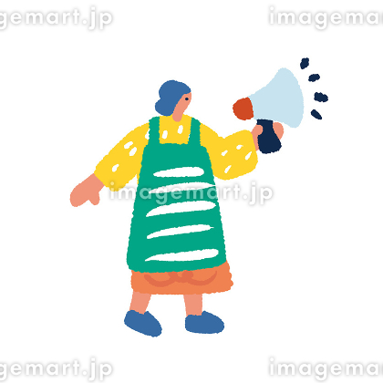 音量・サウンド スピーカーマーク のかわいい手書き風イラストアイコン可愛い絵文字アイコンイラスト『落書きアイコン』