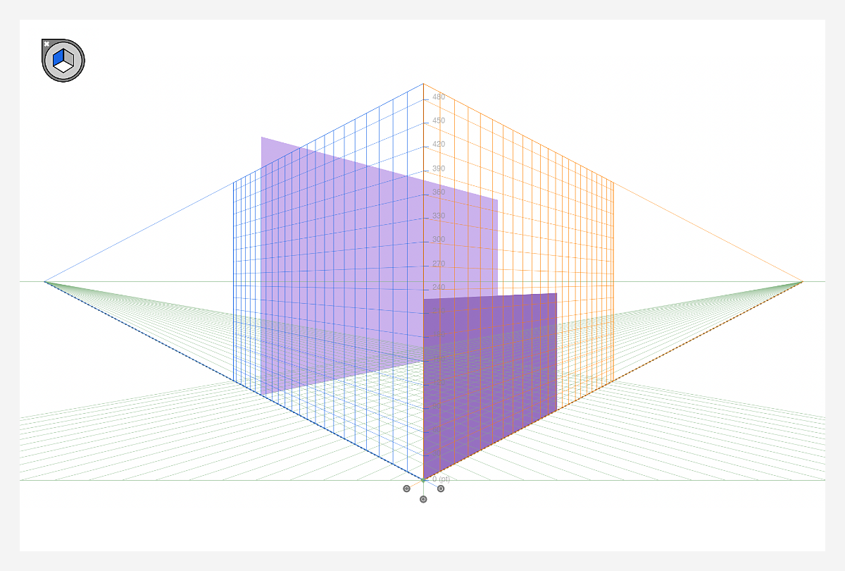 Illustrator全ツールパネル解説 19 〜遠近グリッドツール・遠近図形選択ツール〜 動画解説 初心者向け Illustratorの使い方