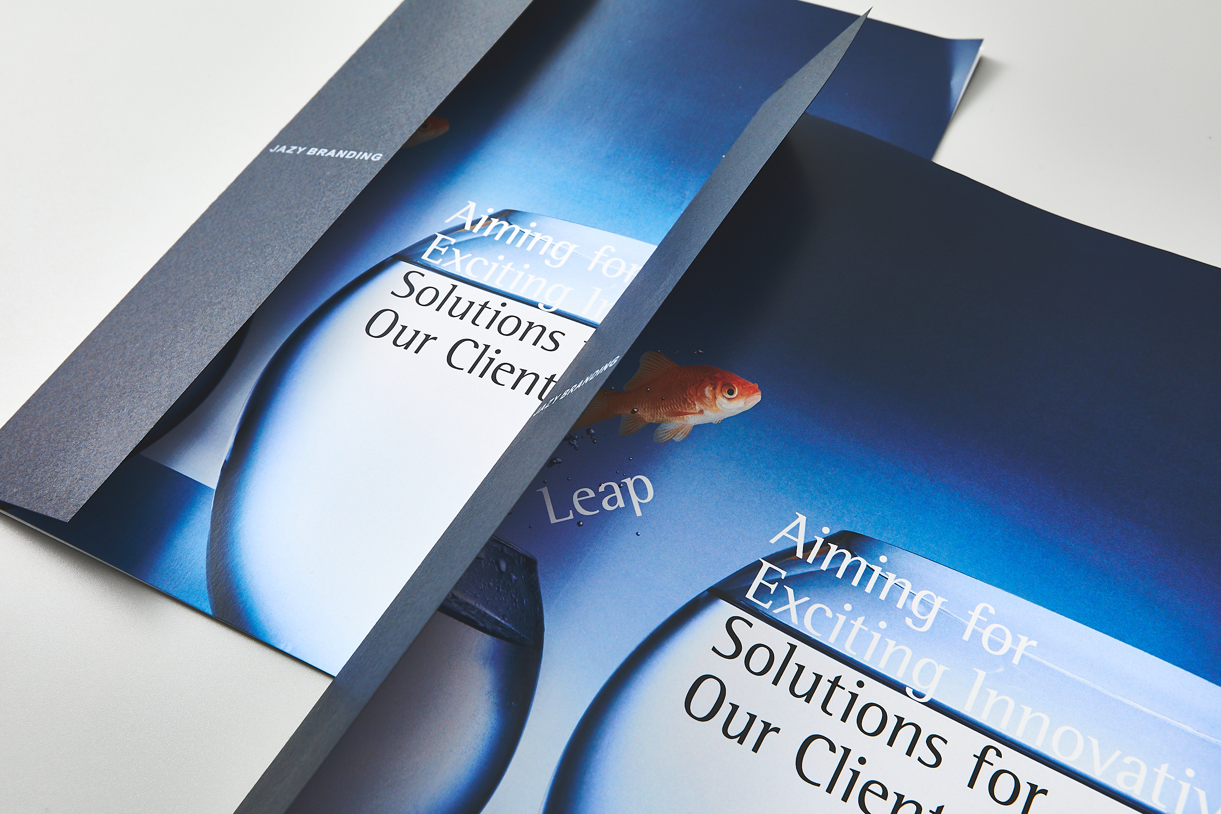 裏表紙 デザイン パンフレット