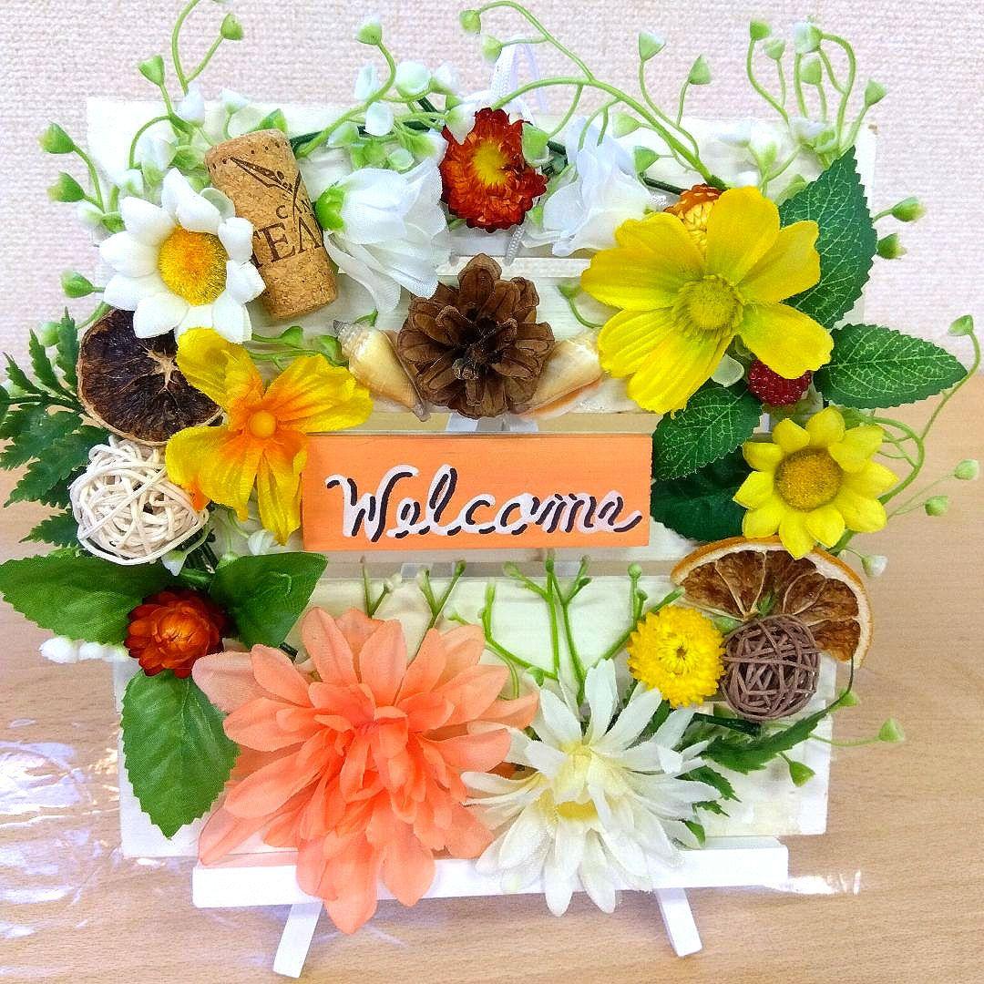 ウェルカムボード ウィンターリース - DIYstorePBWminne byGMOペパボ 国内最大級のハンドメイド・手作り通販サイト