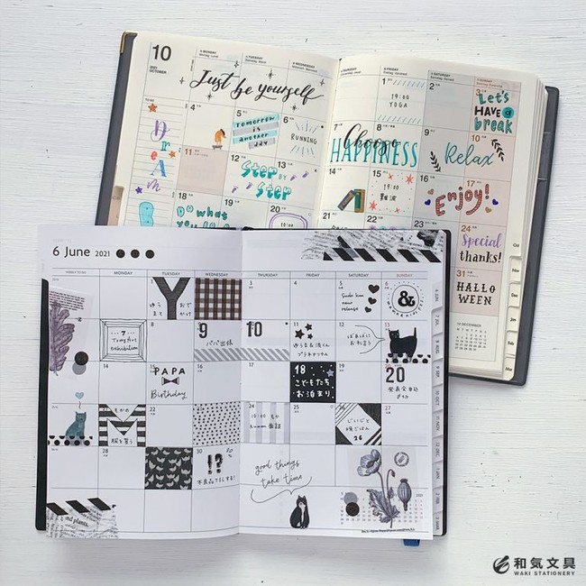 デザイナーの手帳の中身vol.10 ミモザ＆チューリップのデコ♪ - 古川紙工オンラインショップ