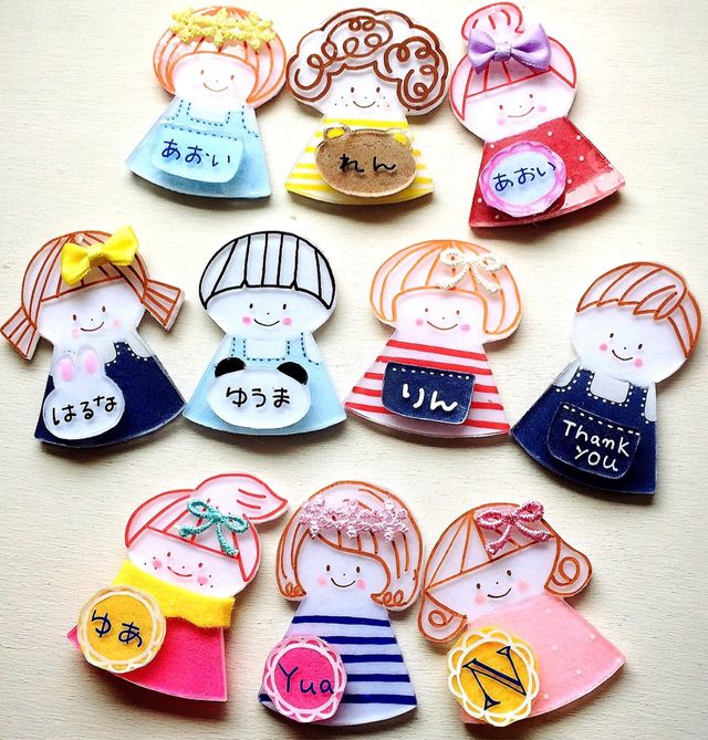 かわいい推しネームプレートの作り方