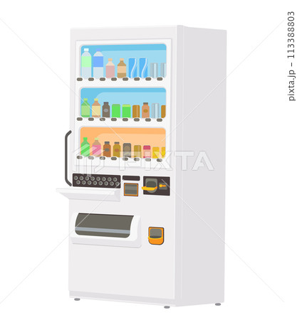 リアルな自動販売機の正面図イラスト素材透過、PNGフリー画像ダウンロード - Pngtree