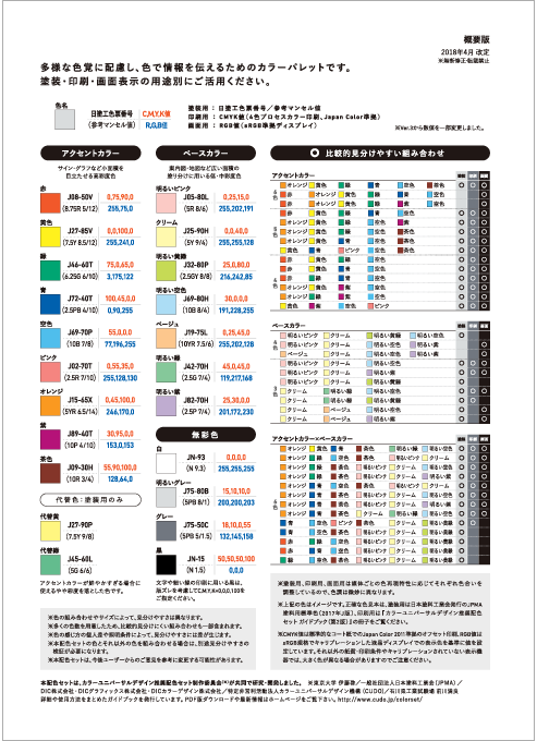 カラーユニバーサルデザインの手引き - 教育出版