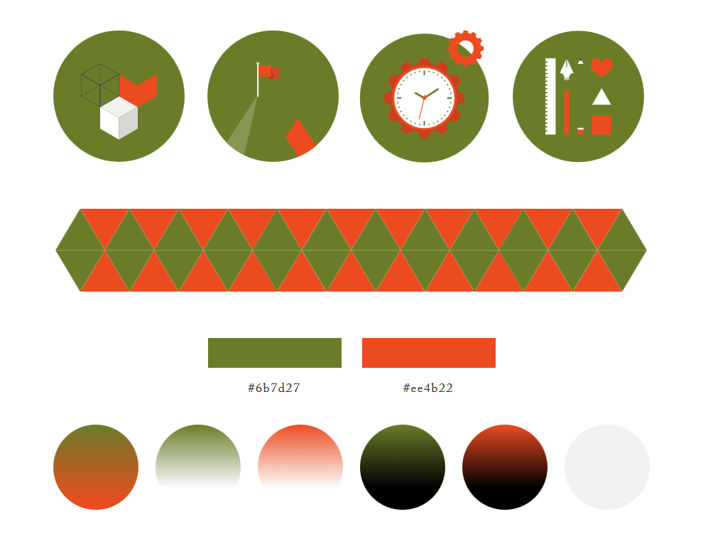 緑の配色パターン 色の組み合わせ- 原色大辞典