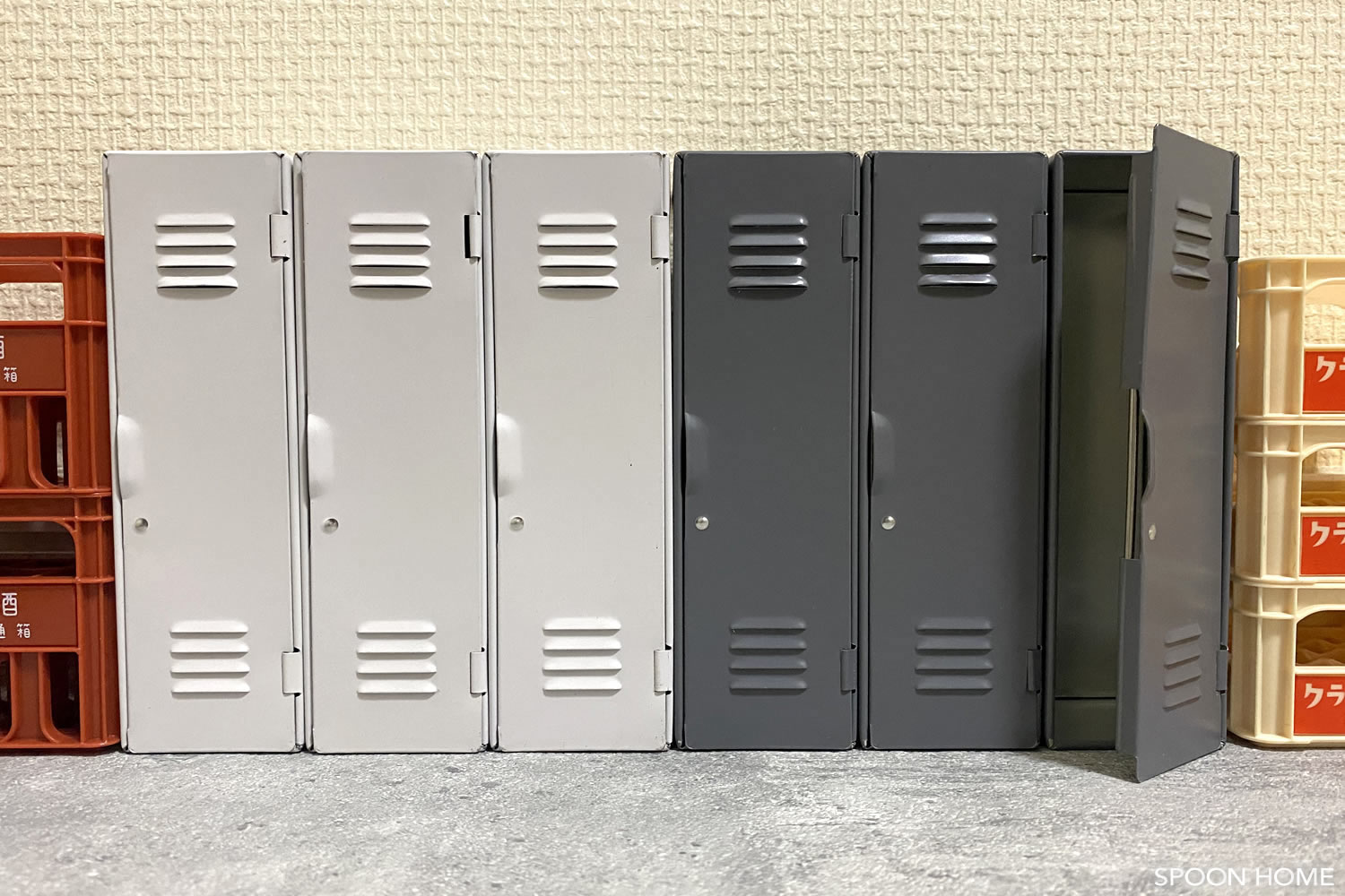 新品 セリア ミニチュア 下駄箱 4個セット