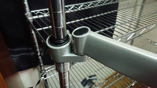 イーサプライ モニターアーム ポール取付 支柱 アーム 高さ調整 上下 左右 スプリング VESA 75 100 ラックマウント メタルラックEEX-LA050 : イーサプライ ヤフー店 - 通販 - Yahoo!ショッピング