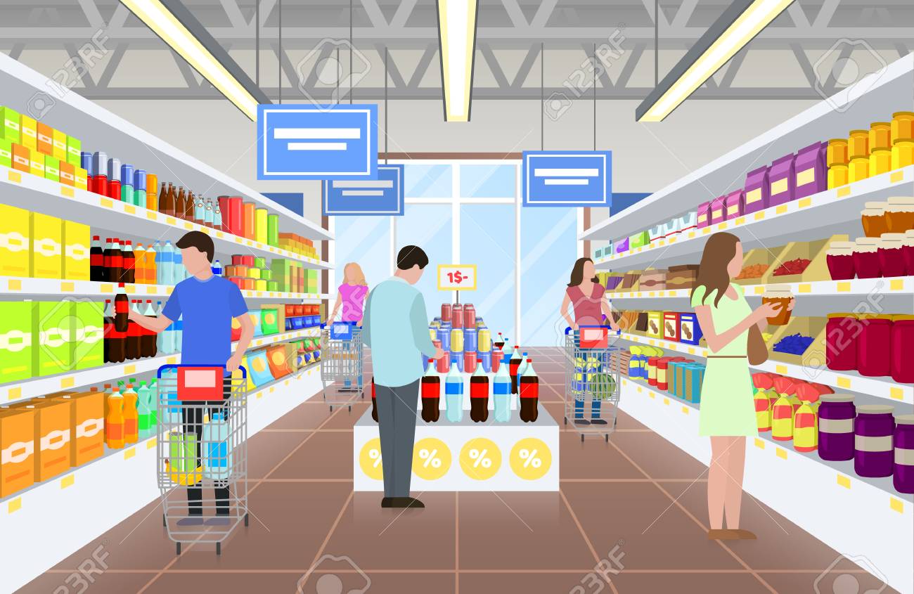 129,600点を超えるスーパーマーケットのイラストのイラスト素材、ロイヤリティフリーのベクター素材グラフィックスとクリップアート - iStock