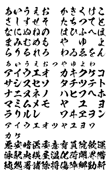 高解像度「心龍」 JIS2004同梱版和文・欧文・デザイン書体のダウンロード販売フォントファクトリ