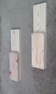 ラダーレールを自作する。木製ラダーレールのDIYあめつち菜人